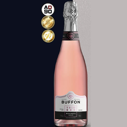 Espumante Trio Moscatel Rosé